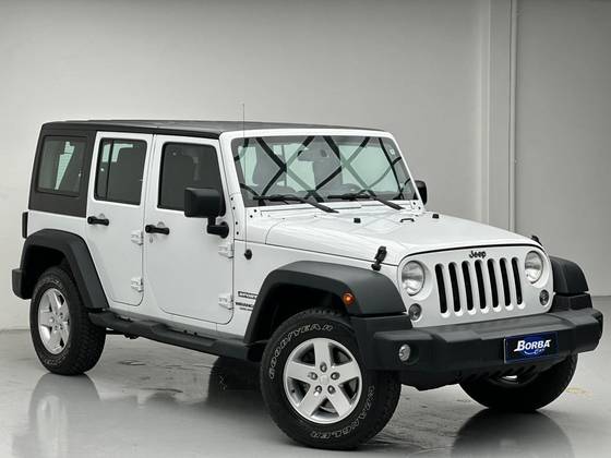 JEEP WRANGLER 3.6 UNLIMITED SPORT 4X4 V6 GASOLINA 4P AUTOMÁTICO JEEP WRANGLER 3.6 UNLIMITED SPORT 4X4 V6 GASOLINA 4P AUTOMÁTICO